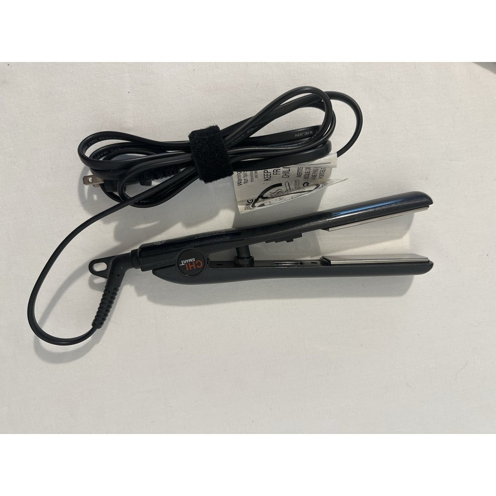 CHI Smart Hair Travel Straightener‎ Flat Iron CS1021 Ceramic Plates Dual Voltage